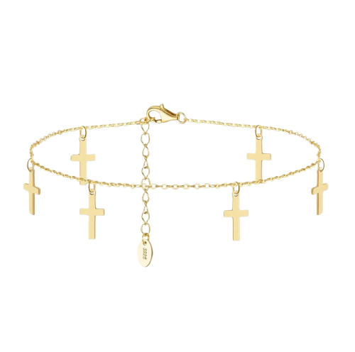 Bracelet Croix Cheville